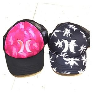 NEW Two Women Hurley Snap Back Hats